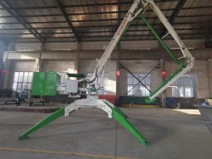 China Hot Mobile Boom Concrete Placer 17m HGY17 Spider Concrete Placing Boom factory