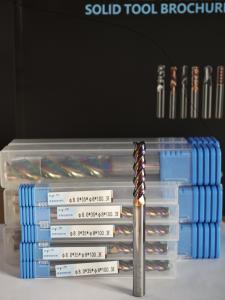 China MAE PLUS Long Flute Carbide End Mill for Non-Ferrous Metal Processing 8mm Diameter HRC55-60 Hardness factory