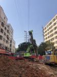 Low Headroom Rotary Hydraulic Piling Drilling Rig Machine KR300DS Max. Drilling