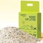 Multi Fragrance Tofu Bentonite Cat Litter ODM Organic Cat Litter Sand