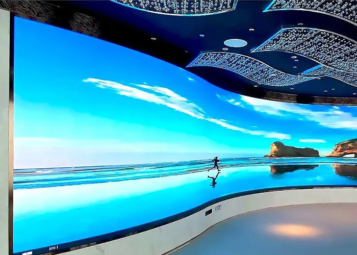 P2.5 320*160mm Indoor Flexible Led Screen HD Soft Curved Led Panel