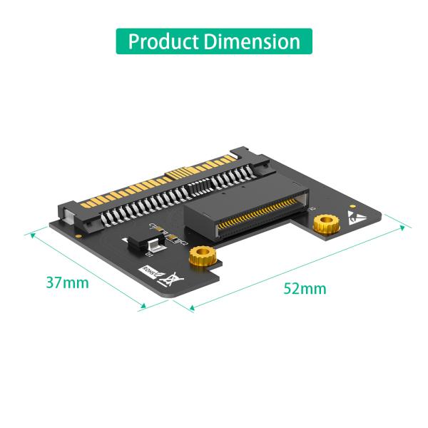 SSD Data Center Adapter U.2 EDSFF Adapter E1.S Adapter 13x7x1cm