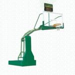 Miniature Green Hydraulic Basketball Hoop Durability Adult Movable Basketball