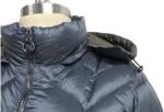 Winter Warm Womens Puffer Coat With Hood , Casual Style Slim Down Jacket