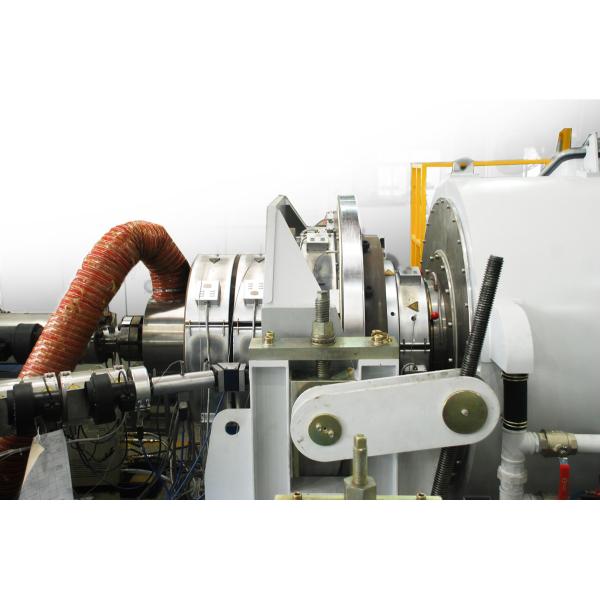 Single Screw Extruder / Extrusion 315mm-450mm PE HDPE Pipe Making Machine