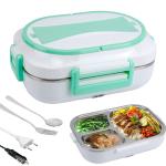Electric Lunch Box Fast 60W Portable Food Warmer Removable 304 Stainless Steel