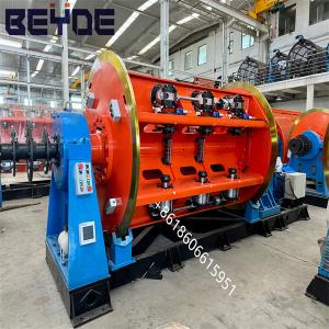 China 500/630/710mm DIN 46397 Standard Bobbins Rigid Frame Strander For Steel Core Wire factory