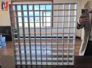 China Customizable Aluminum Alloy Grille For Decoration Projects factory
