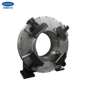 China 520MM Through Hole Pneumatic Chuck For Laser Pipe Cutting Machine factory