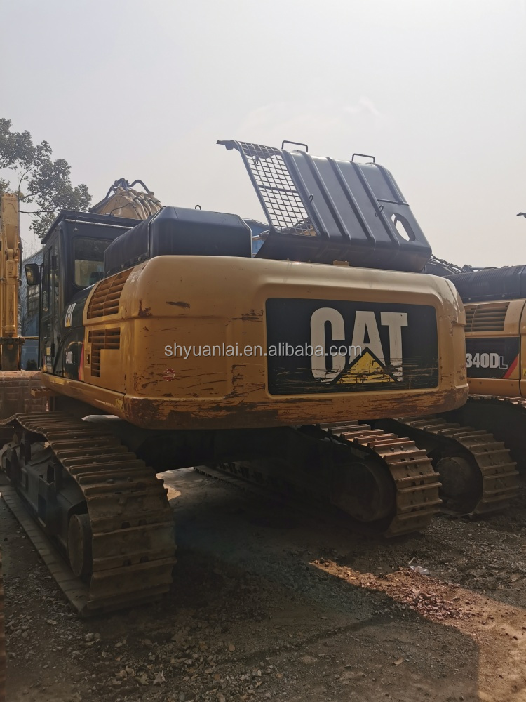 Original CAT340D Excavator and Soft Steel Design with Original Hydraulic Cylinder