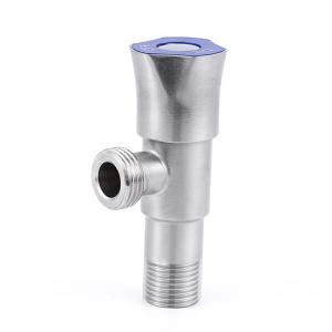 China SS304 Angle Valve 1/2X1/2 Brushed High Precision on sale