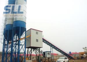 China High Accuracy Ready Mix Concrete Plant Equipment With Js500 Concrete Mixer factory