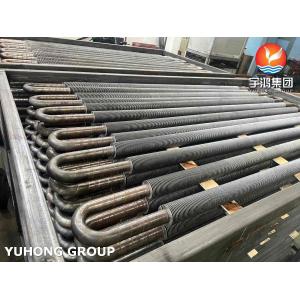ASTM A179 U Bend Carbon Steel High Frequency Welding Finned Tubes For Economizer
