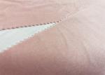 Stretchy Micro Velvet Fabric / Misty Rose Outdoor Velvet Fabric 160cm Width