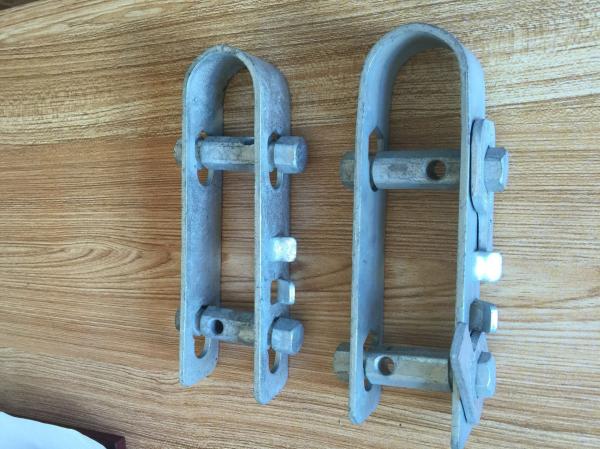 High Tensile Strength Steel Wire Rope Tensioner Double Anti Hail Collar Anchor