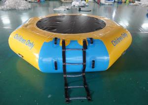 China Commercial Water Games Inflatable Crocodile Water Trampoline With 0.9mm Pvc Tarpaulin factory