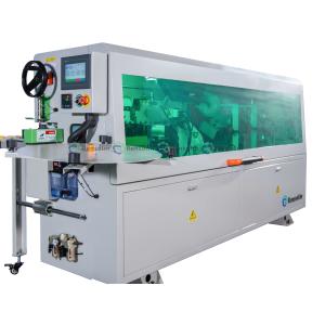 China Based Panels Furniture Automatic Edge Banding Machine With Trimmer For Chipboard MDF Wood factory