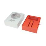 Rigid Cardboard Cosmetic Packaging Box Makeup Set Cosmetic Gift Box With Clear