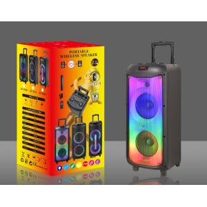 China Wireless Bluetooth Portable Party Speaker with LED Lighting and Built-in Microphone for Sound on sale