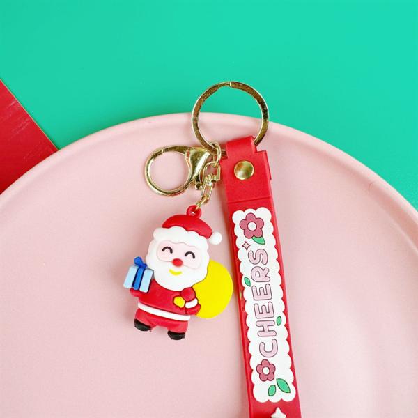 Soft Purse Keychain And Cute Car Keychain Pendant Silicone Stationery Car Key Pendant