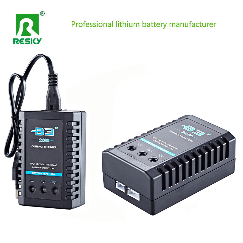 Imaxb3 RC Balance Charger 20W For 2s 3s 7.4V 11.1V Lithium Ion LiFePO4 Batteries