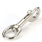 OEM Acceptance Black Finish Direct Rotating Metal Snap Carabiner Hook for