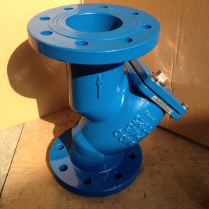 China BS y strainer flanged ends factory