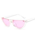 Half Moon Frame Half Round Sunglasses Vintage Retro Clout Goggles