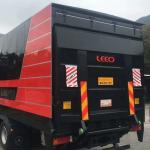 Logistics Transport 2 Ton Tail Lift For Truck Howo Steel Plate
