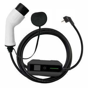 China CE Type 2 To Schuko Portable EV Charger 16A 230V For E-Cars factory