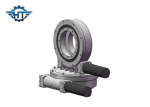 China 24V DC High Precision Slewing Worm Drive For Dual Axis PV Tracking System factory