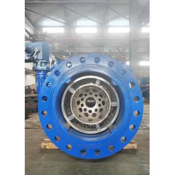 China DN600 DI Plunger Valve / Piston Regulating Valve With Good Sealing Performance factory