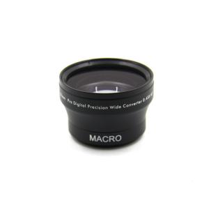 China 37mm 0.45x Cell Phone Wide Angle Lens Converter Lens Multi Coated Optical Glass factory