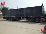 Box 13m 40 Foot Enclosed Trailers 60T Van Semi Trailer