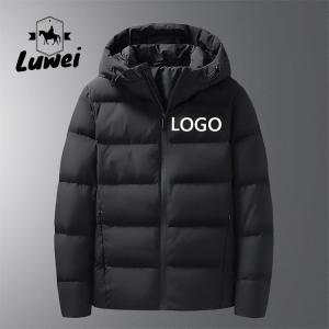 China Long Puffer Cotton Padded Jackets Utility Quilting Bubble Puffer Coat Hooded factory