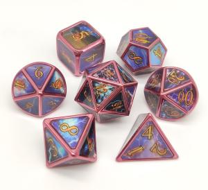 China OEM Nontoxic Bulk Polyhedral Dice Sets , Wear Resistant Polyhedral 7 Die factory