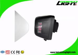 China 8000lux Brightness Cordless Led Miners Cap Lamp 5.7Ah Battery For Underground factory