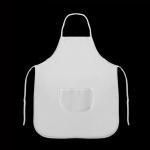 Comfort White Polyester Apron Sublimation Blanks For Adult And Kids Eco Friendly