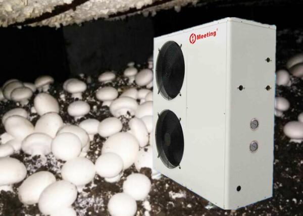 Automaticlly Defrosting Air To Water Heat Pump For Mushroom Farming Heating