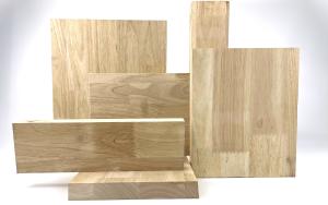 China Multiscene Recycled Rubber Wood Panel , Mildewproof Finger Joint Woodworking factory