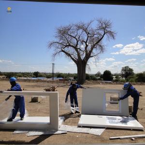 Quick Assembly Prefabricated Container House 20ft with Galvanized Steel Frame