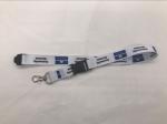 Recycled Dye Sublimation Lanyards With Hook / Heat Transfer Printing Custom