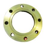 Yellow Painted Steel Pipe Flange water irrigation ANSI SO