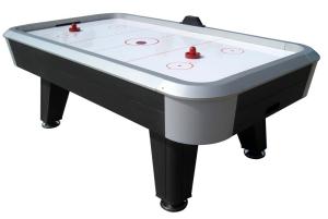 China White Ice Air Hockey Table , Wood MDF 7FT Air Hockey Table With High Velocity Motor factory