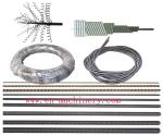 Rubber Braided Hose High Carbon Steel Wire Concrete Vibrator Flexible Shaft