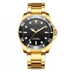 Mineral Crystal Luxury Wrist Watch With Japan Quartz Movement PC21S