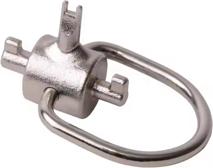 Refrigerant Locking Safety Cap Key Essential Tool for Machinery Repair Shops