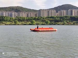China LB-TS6 60HP Inflatable Rescue Boat Transport Ship Raft factory