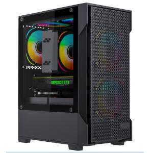 Supports MATX And MINI-ITX Motherboards 5 Fans Computer Case For Efficient