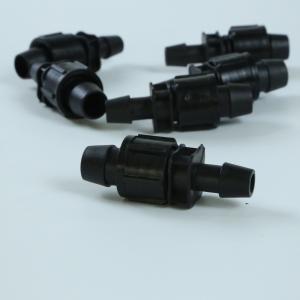 China Watering Drip Shut Off Valve Black Garden Irrigation Valve For Orchards factory